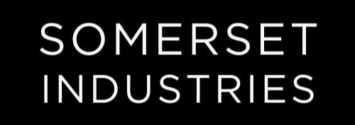 Somerset White Black M Letter Design Business Identity for Digital Design Company Logo - 1